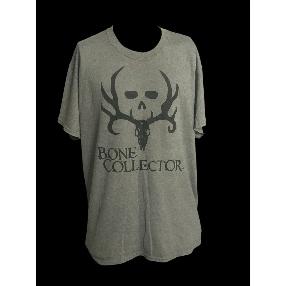 The Bone Collector‎ T-shirt Men's Size Large Green Short Sleeve